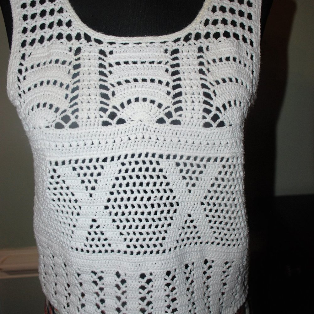 Vintage Express Crop Top